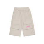 Diesel Kids Pantalone con Tasche Cargo e Logo Ricamato per Neonate