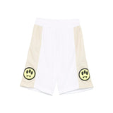 Barrow Kids Bermuda Shorts White/Beige with Smile for Kids