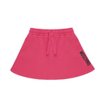 Moschino Kids Gonna Raspberry con Scritta Logo a Contrasto per Bambine