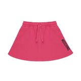Moschino Kids Gonna Raspberry con Scritta Logo a Contrasto per Bambine