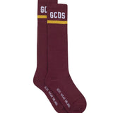 Gcds Kids Calzini Ruggine e Giallo Unisex