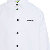 Barrow Kids Camicia Bianca con Smile per Bambine (dettaglio)