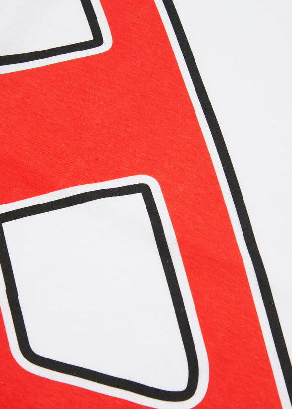 Diesel Kids T-shirt Bianca con Logo Macro D per Bambini