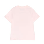 Moschino Kids T-Shirt Rosa con Logo Teddy Bear per Neonate