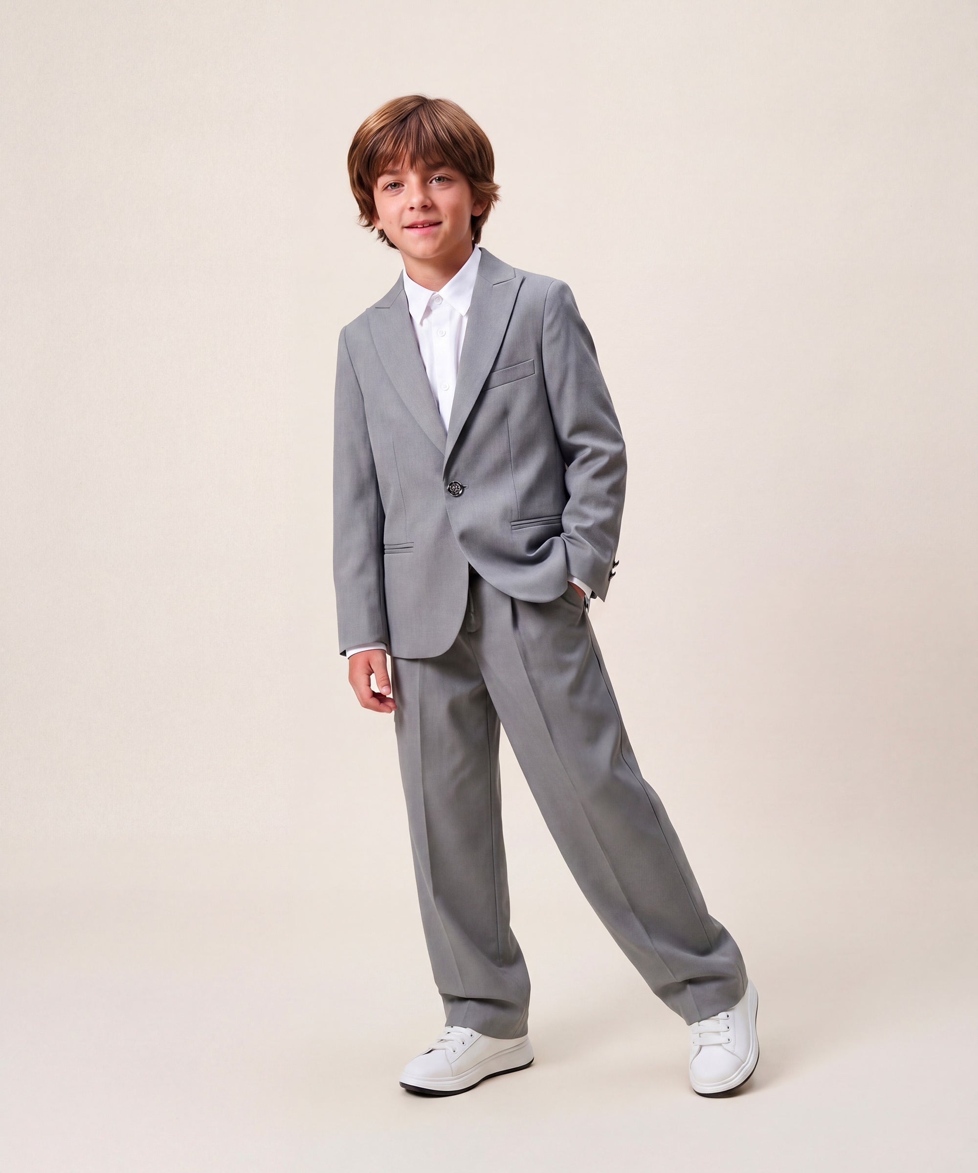 I'm Brian Camicia Bianca per Bambini