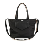 Boss Kids Borsa Mamma Nera con Fasciatoio per Neonati