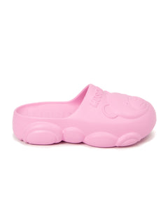 Moschino Kids Sandalo Rosa con Teddy per Bambine