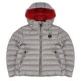 Blauer Kids Giubbino Grigio con Cappuccio e Interno Rosso a Contrasto ANSEL JUNIOR per Bambini