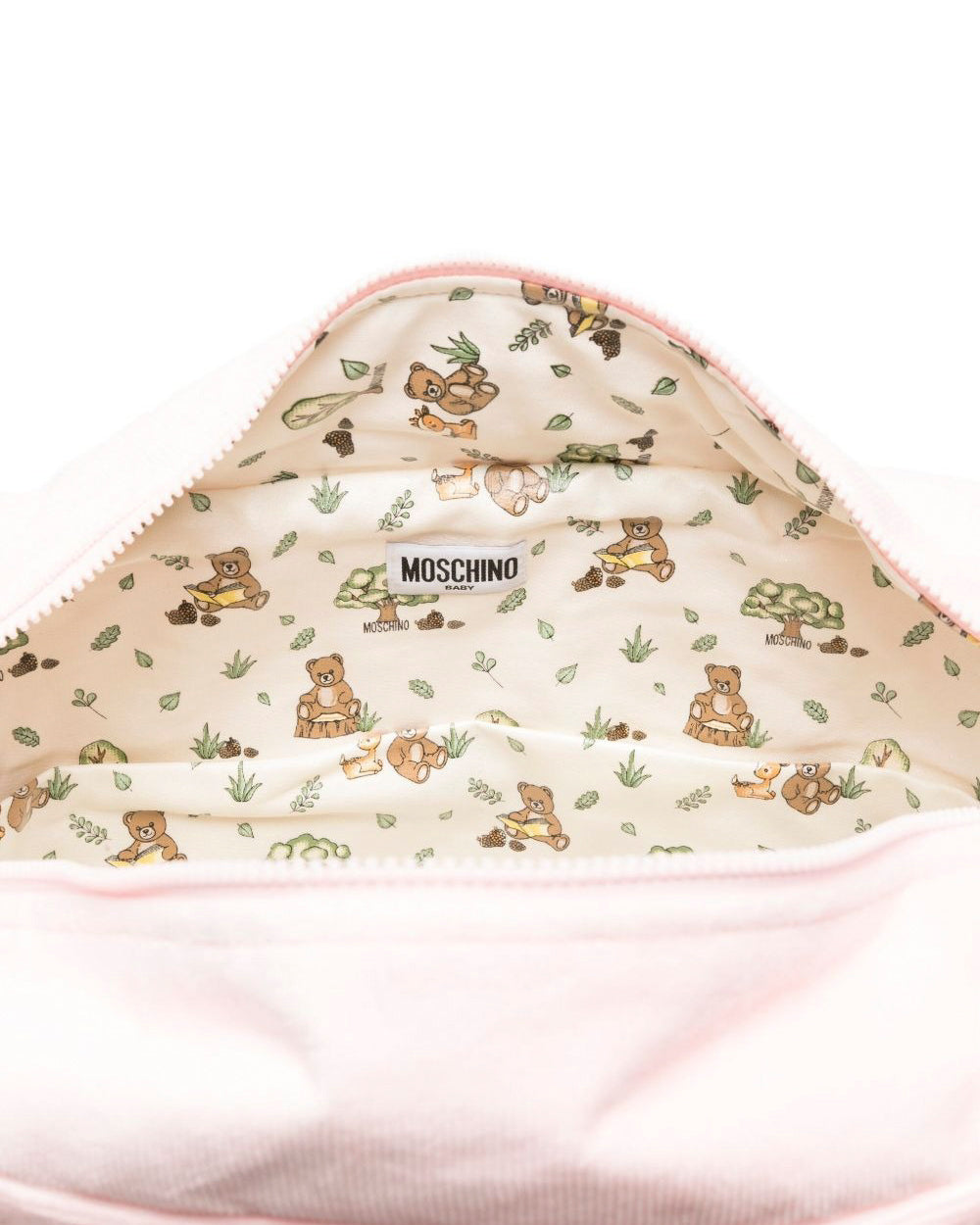 Moschino Kids Borsa Mamma Rosa con Fasciatoio