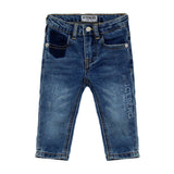 Iceberg Kids Pantaloni Denim Delavè per Neonati