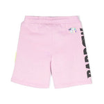 Barrow Kids Short Rosa/Lavanda con Stampa per Bambine (retro)