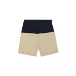 Boss Kids Bermuda Beige/Blu con Logo per Bambini (retro)