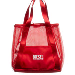 Diesel Kids Borsa Rossa a Rete per Bambine