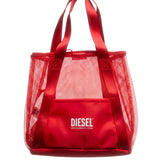 Diesel Kids Borsa Rossa a Rete per Bambine