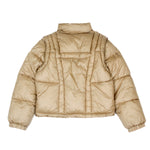 Hinnominate Kids Giubbino Nocciola con Maniche a Zip (retro)