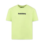 Barrow Kids T-shirt Lime con Stampa Retro per Bambini (fronte)