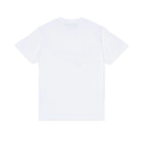 Dsquared2 Kids T-shirt Bianca con Stampa Logo Rossa a Contrasto Unisex per Bambini