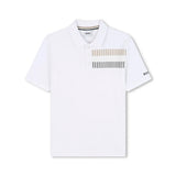 Boss Kids Polo Bianca con Ricamo per Neonati