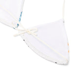 Barrow Kids Bikini Bianco con Fantasia All-over con Logo