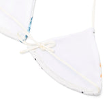 Barrow Kids Bikini Bianco con Fantasia All-over con Logo