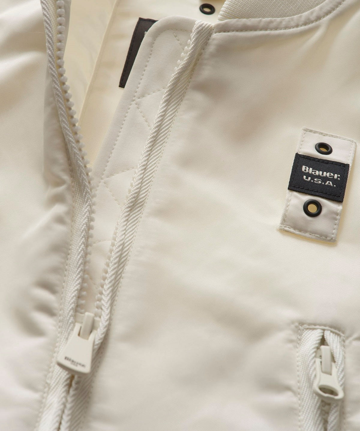 Blauer Kids Bomber Bianco per Bambine