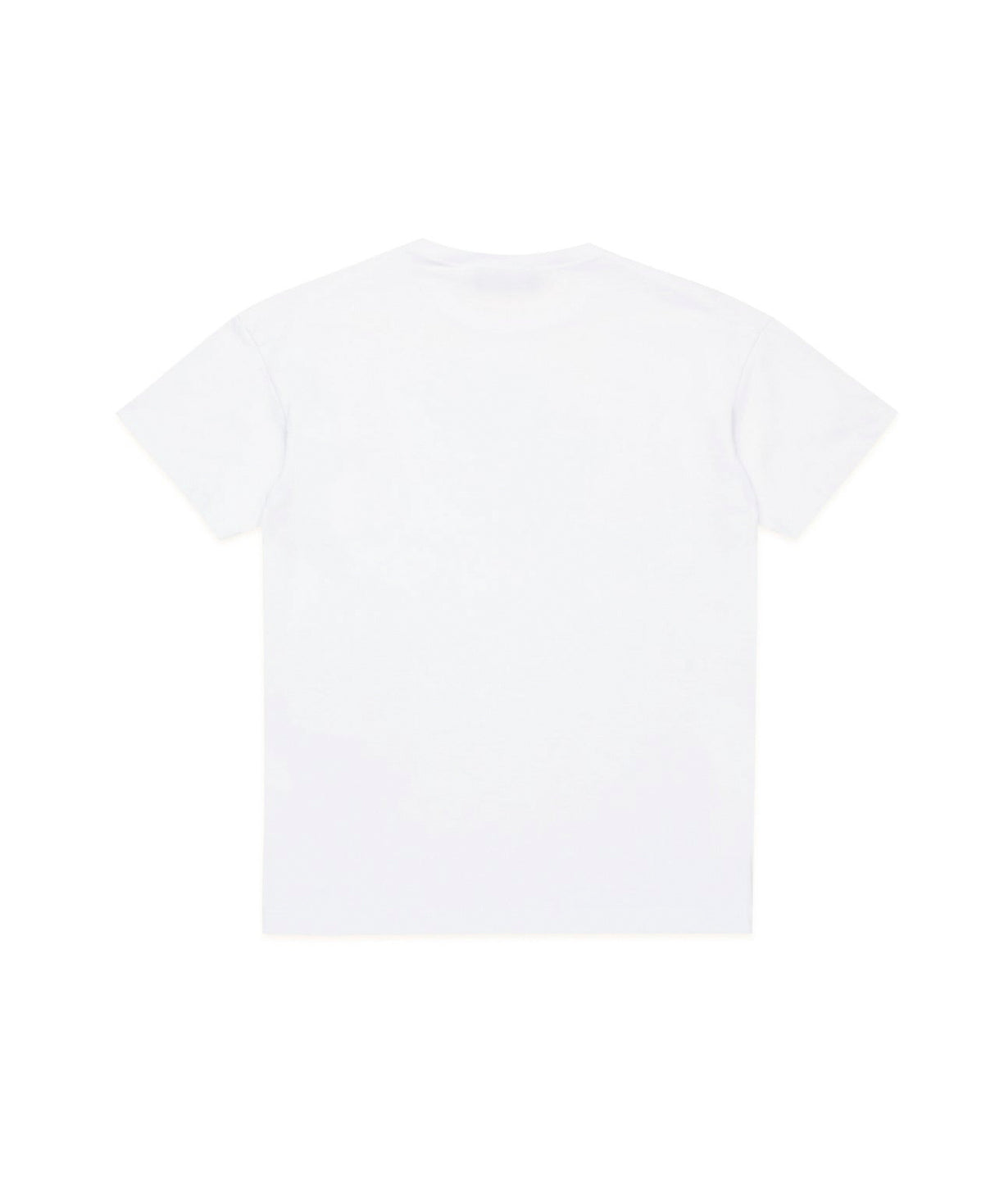 Dsquared2 Kids T-shirt Bianca con Stampa Cuore per Bambine (retro)