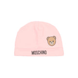 Moschino Kids Cappello con Stampa Logo Teddy Bear per Neonati