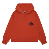 Dsquared2 Kids Felpa Terracotta con Logo Unisex
