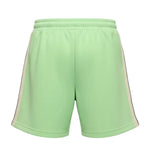 Palm Angels Kids Short Verde con Logo per Bambini