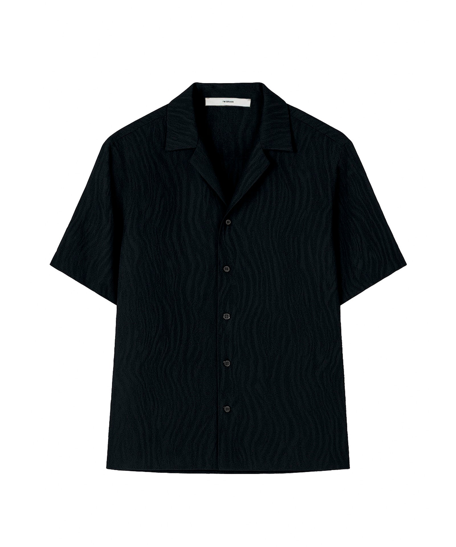 I'm Brian Camicia Nera Animalier per Bambini