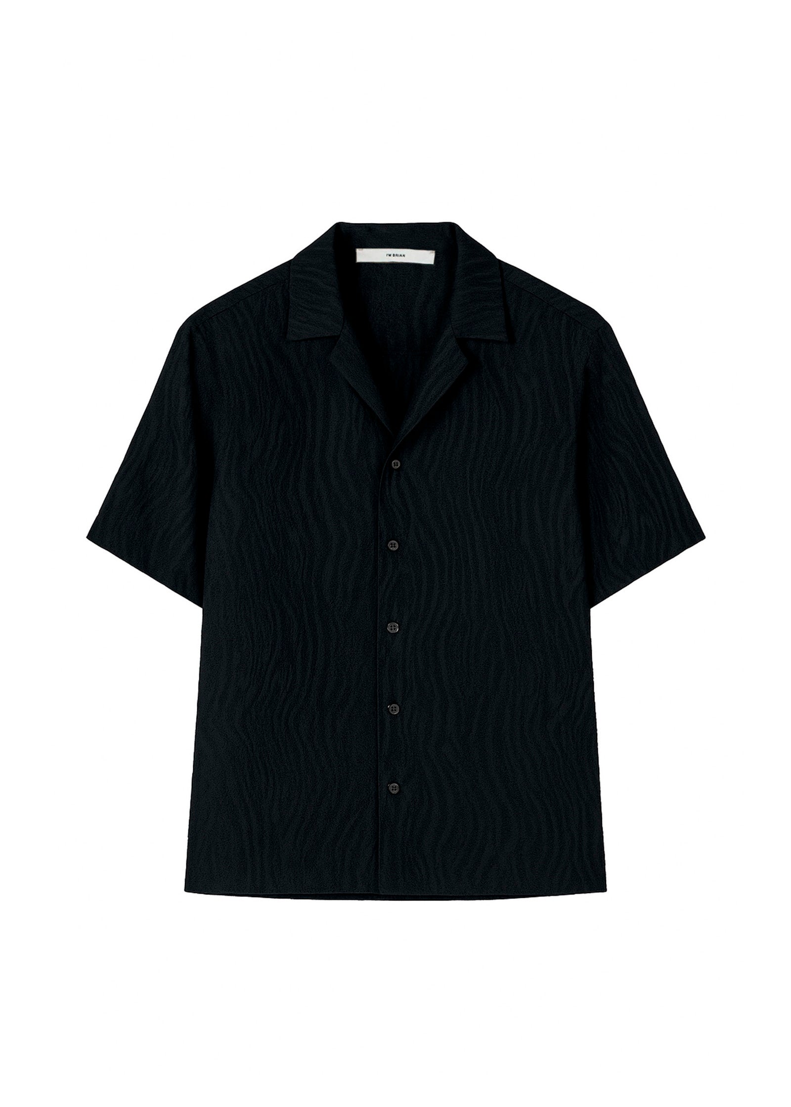 I'm Brian Camicia Nera Animalier per Bambini