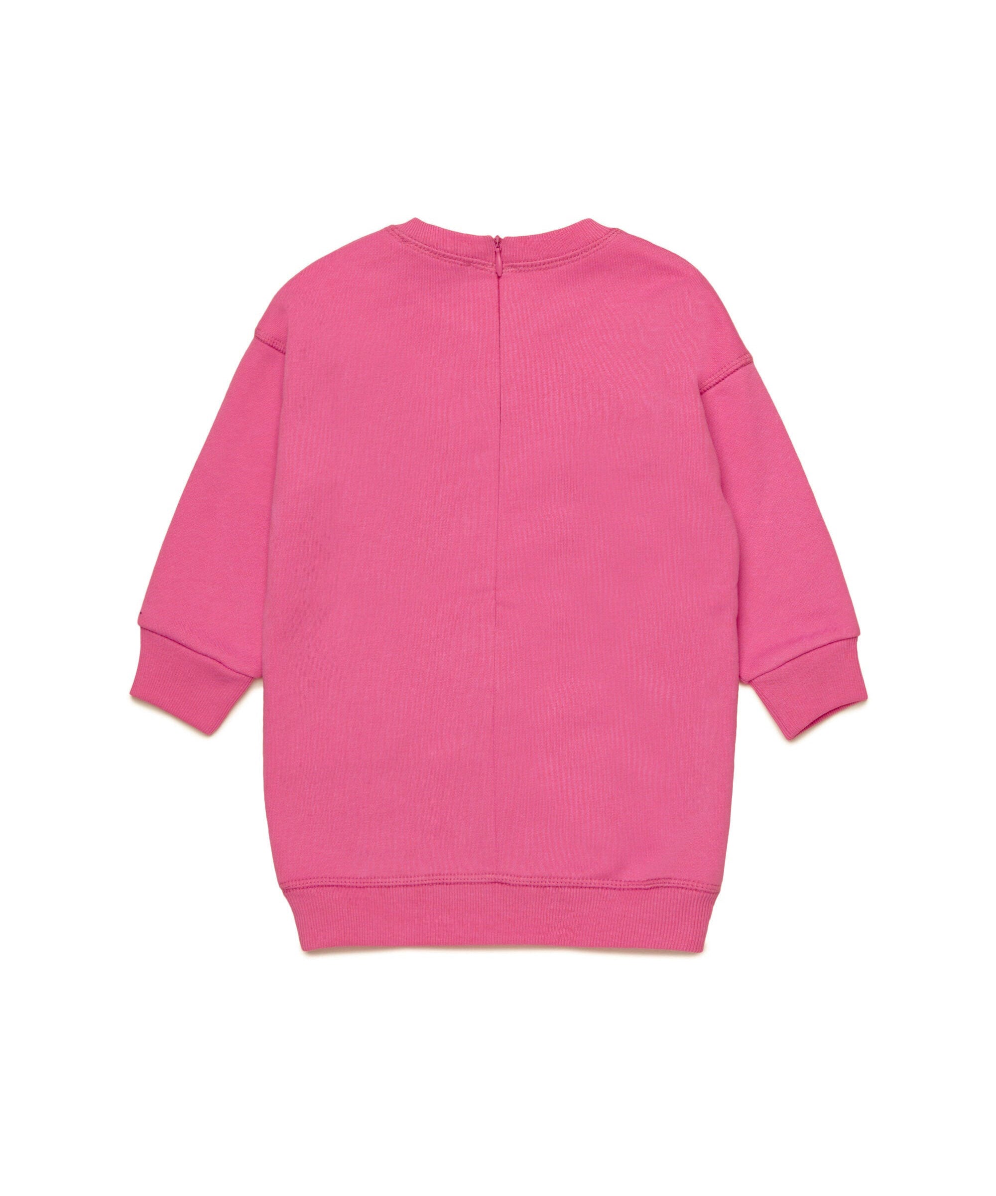 Dsquared2 Kids Abito in Felpa Fucsia con Logo Boxed per Neonate (retro)