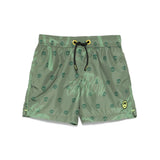Barrow Kids Costume Boxer Verde Skulls per Bambini