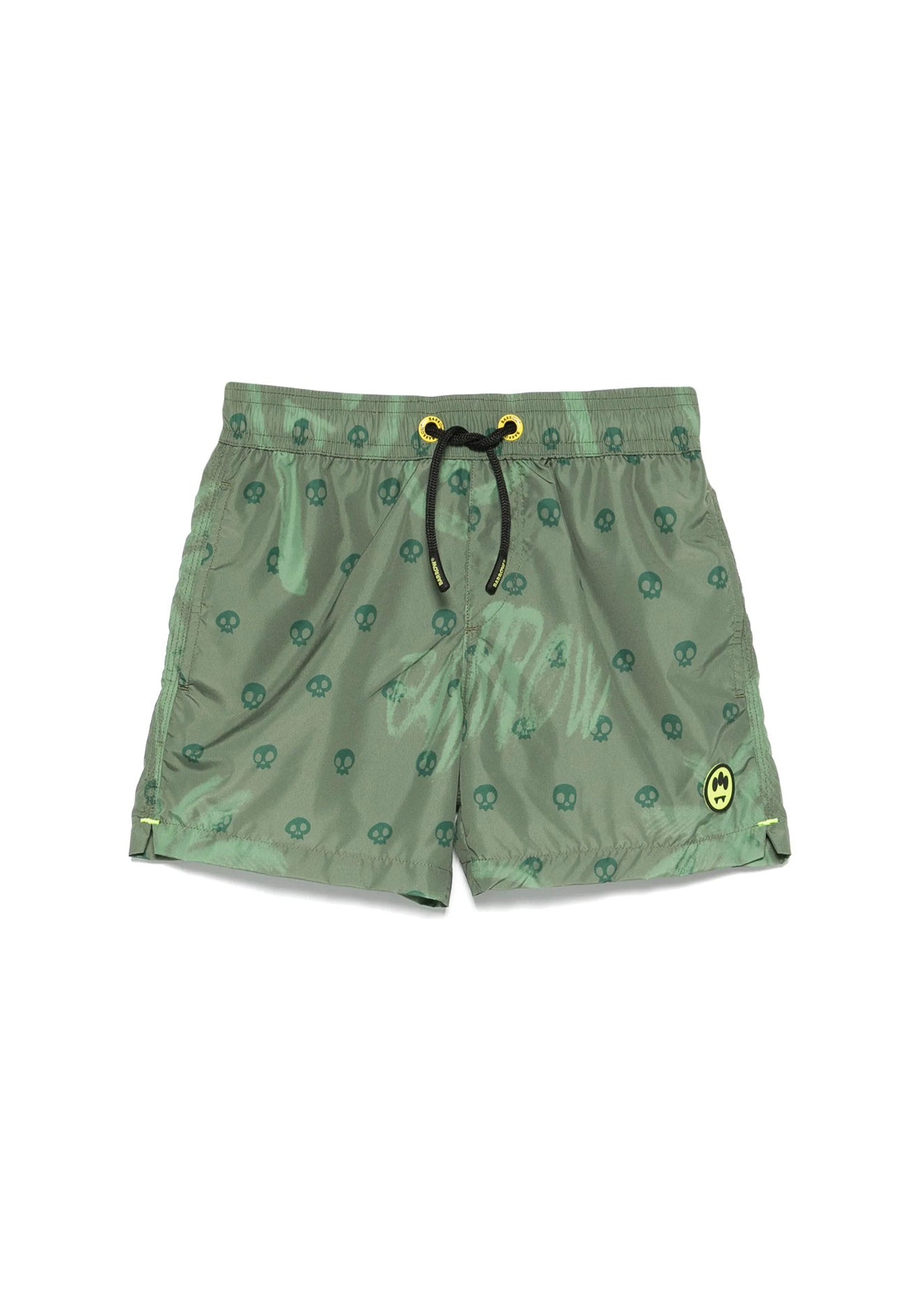 Barrow Kids Costume Boxer Verde Skulls per Bambini