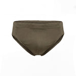 F**K Kids Costume Slip Verde Militare con Logo per Bambini