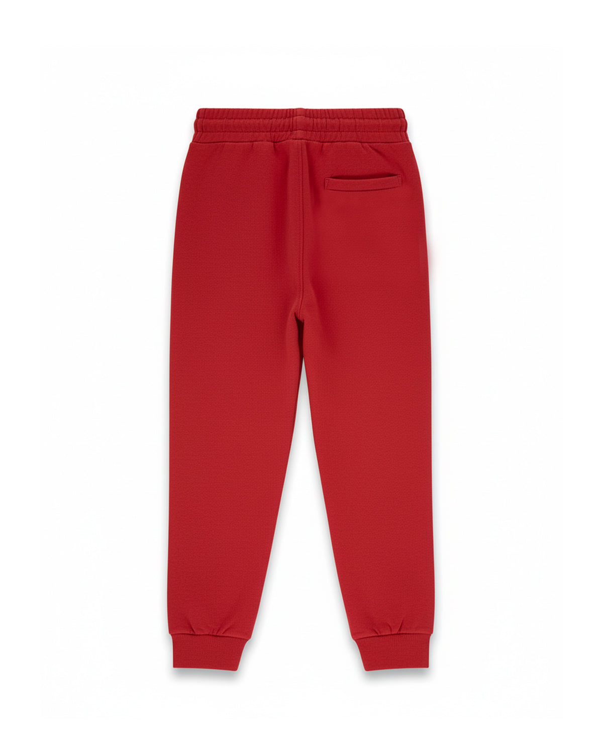 Iceberg Kids Pantalone di Tuta Rosso Unisex con Stampa Logo per Bambini