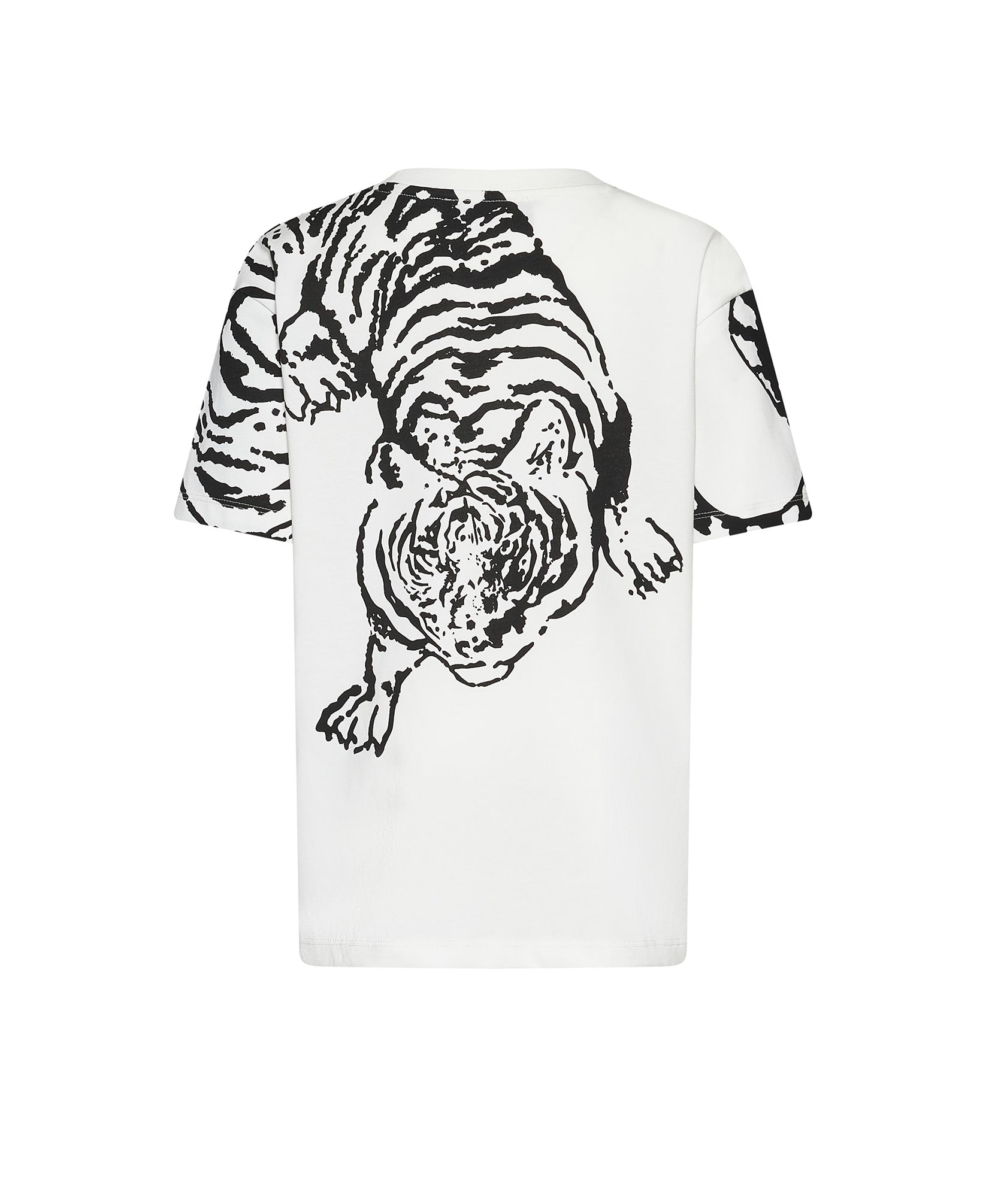 Just Cavalli Kids T-Shirt Bianca con Stampa Logo per Bambini
