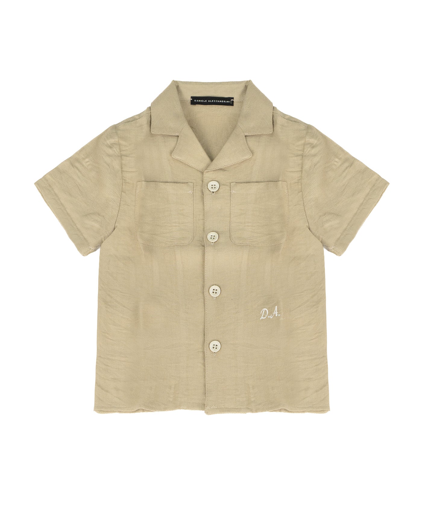 Daniele Alessandrini Kids Camicia Corda con Tasche per Neonati