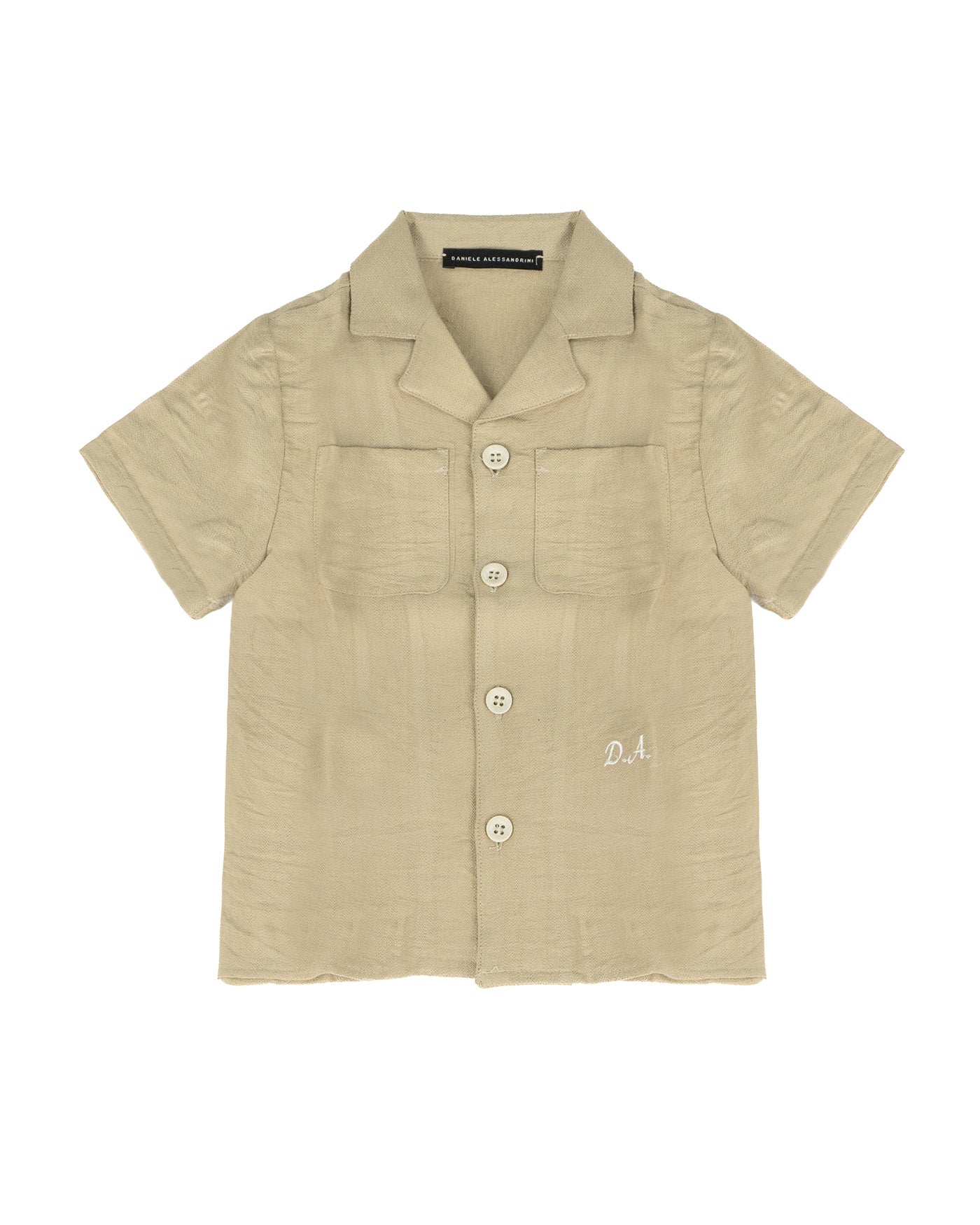 Daniele Alessandrini Kids Camicia Corda con Tasche per Neonati