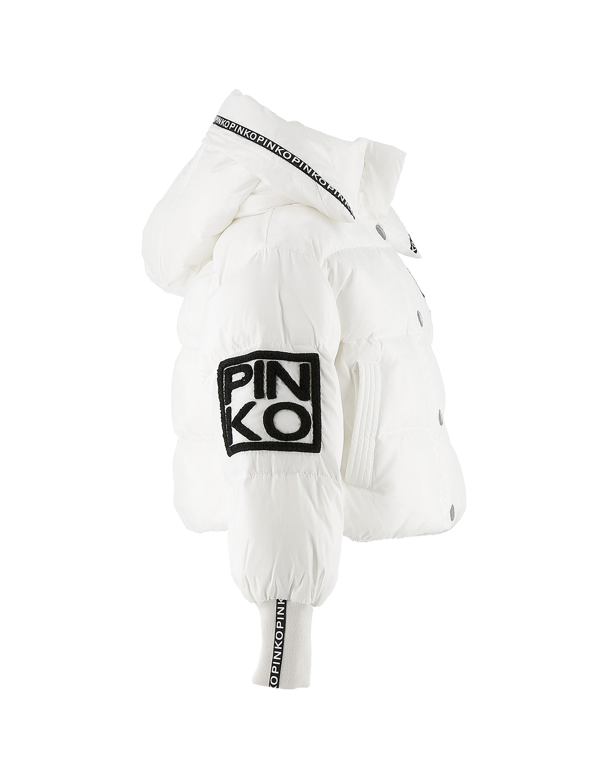 Pinko Kids Giubbino Bomber con Capuccio per Bambine