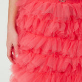 Twinset Kids Gonna Corta in Tulle a Balze 