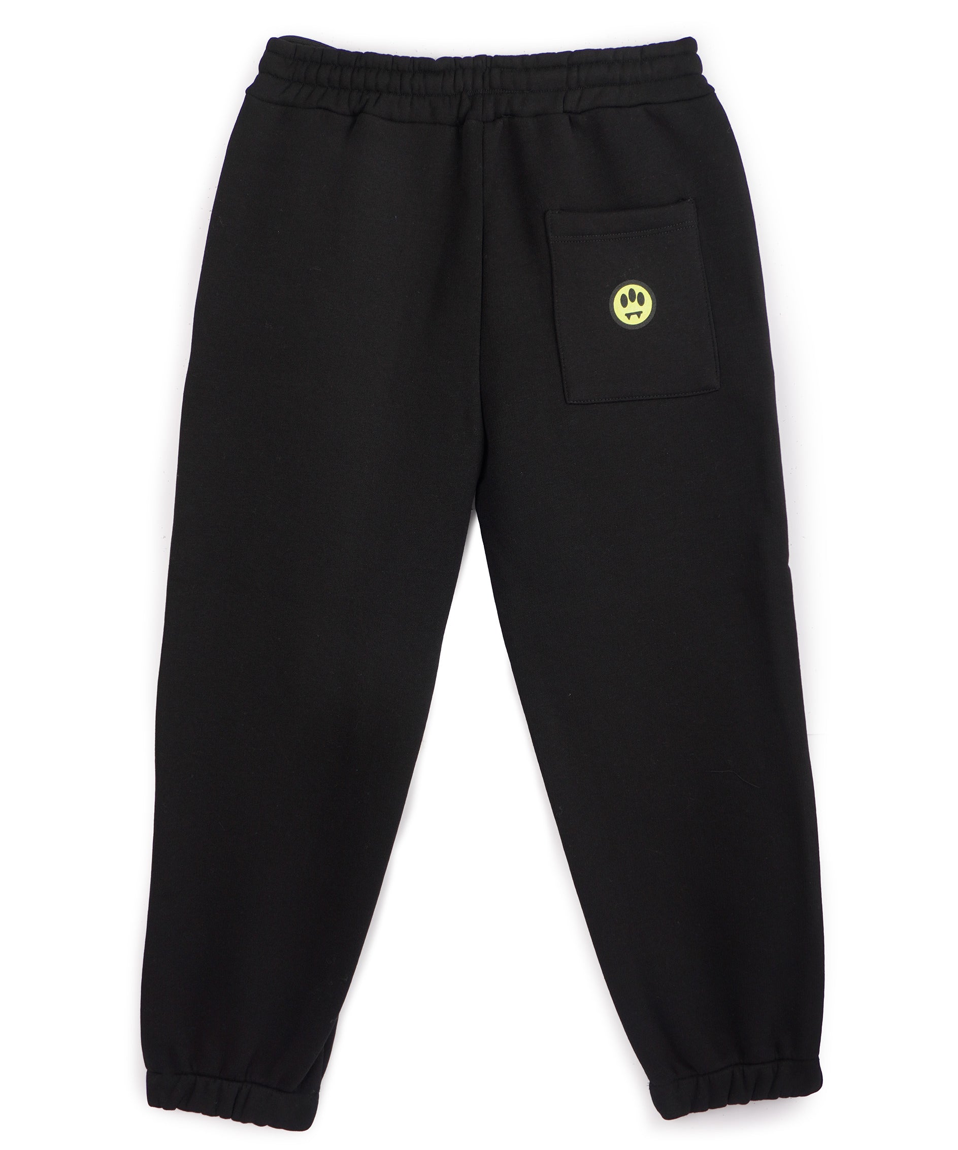 Barrow Kids Pantalone di Tuta Nero Unisex con Logo per Bambini