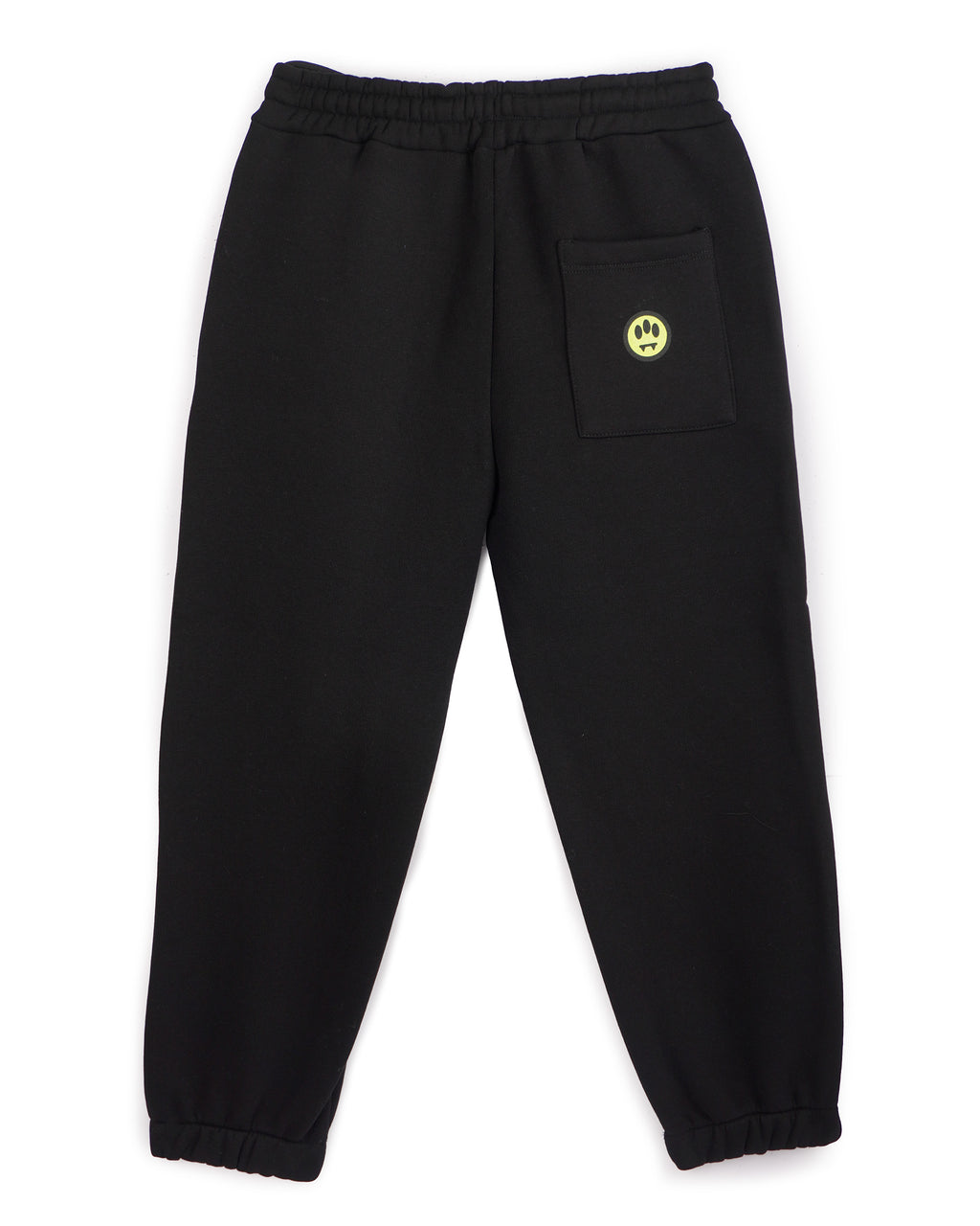 Barrow Kids Pantalone di Tuta Nero Unisex con Logo per Bambini