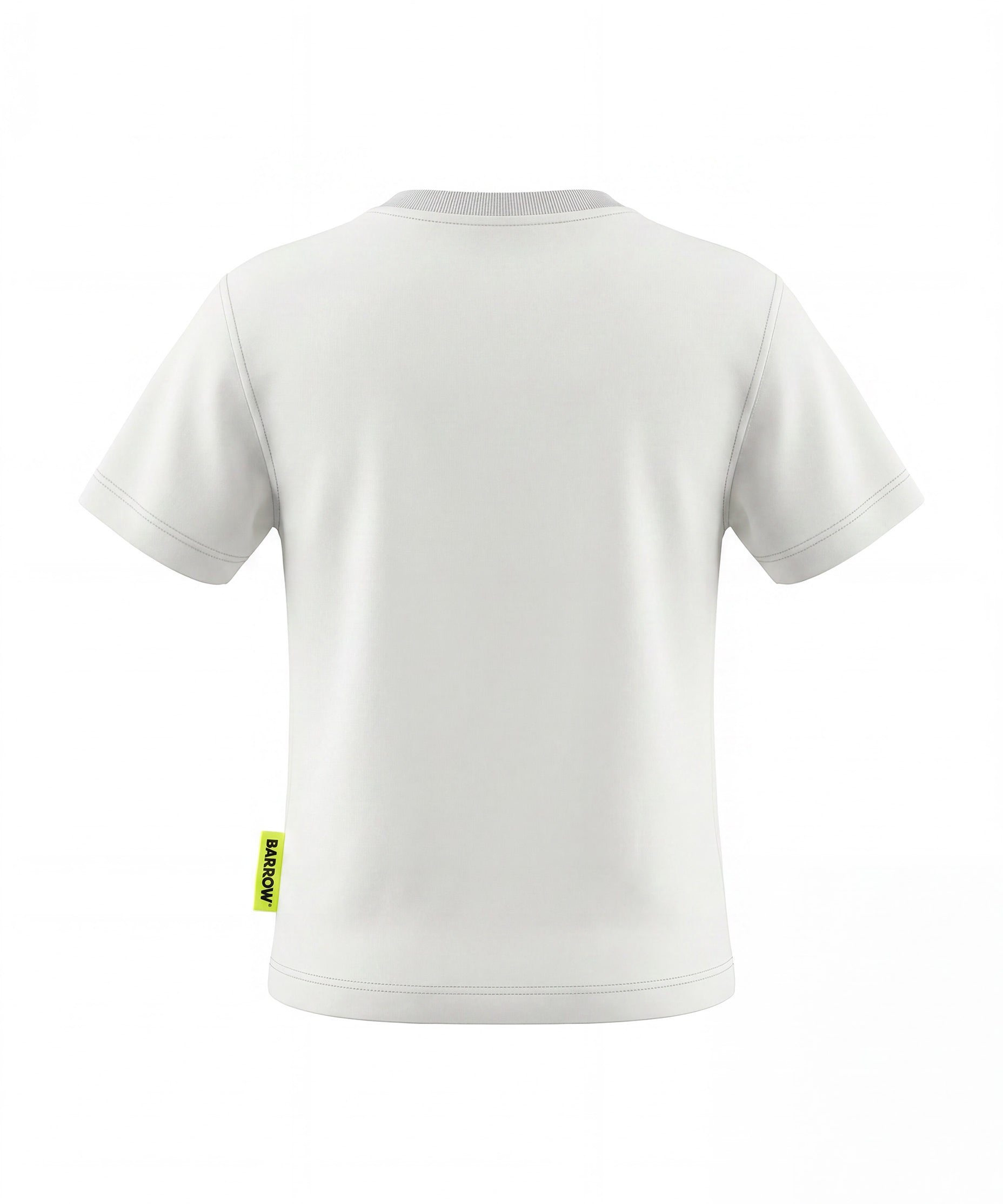 Barrow Kids T-Shirt Off-White con Stampa per Bambine