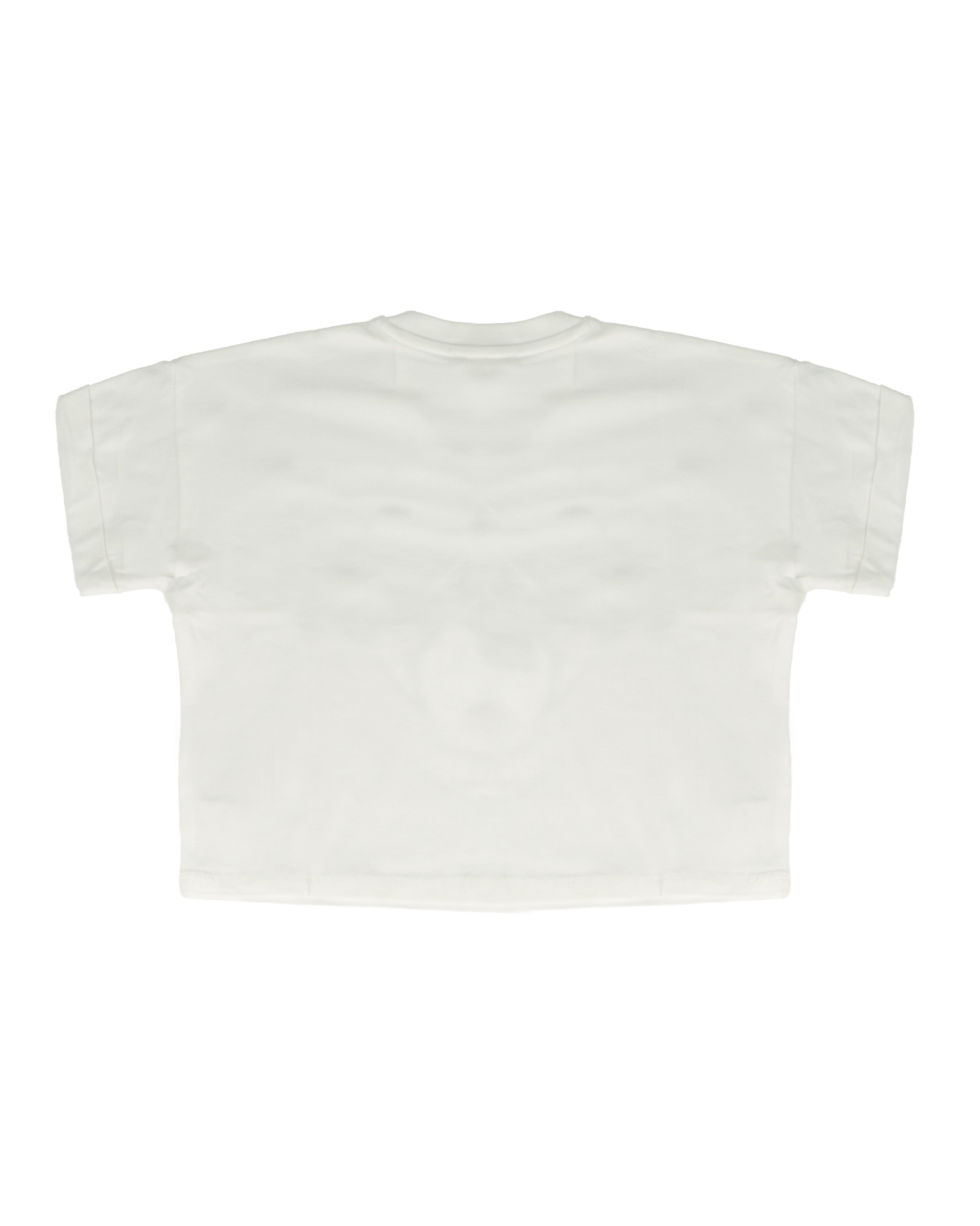 Vicolo Kids T-Shirt Bianco con Stampa per Bambine