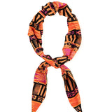 EffeK Orange Patterned Headband for Girls