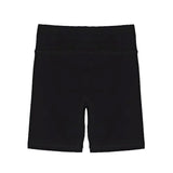 Diesel Kids Ciclista Nero con Logo Rosso per Bambine