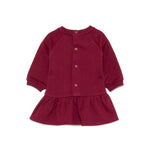 Elisabetta Franchi La Mia Bambina Abito Cherry con Ricamo Logo per Neonate    