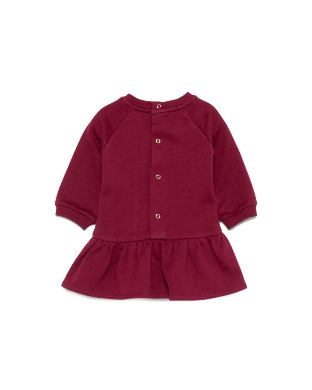 Elisabetta Franchi La Mia Bambina Abito Cherry con Ricamo Logo per Neonate