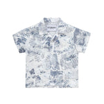 Iceberg Kids Camicia Bianco Fantasia per Neonati